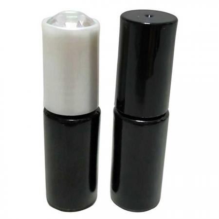 Bottiglia vuota da 3 ml per smalto per unghie in gel con tappo e pennello (GH07 666BB, GH08 666BB)