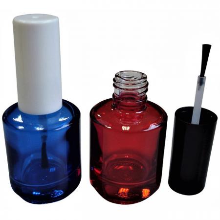 15ml Transparent Blue and Red Containers (GH12 696BLăGH12 696R)