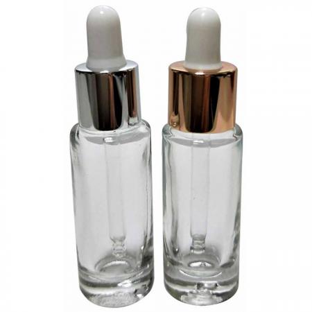 Bottiglia di vetro per olio per la cura della pelle da 7 ml con contagocce (GH718D)