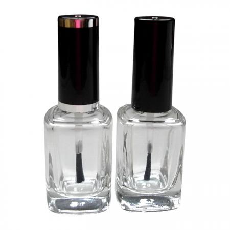 12ml Square Glass Bottle with Cap and Brush (GH03H 720、GH03 720)