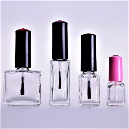 Nail Bottles by Neck Size - Nail polish Bottles with different neck sizes.