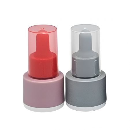 15ml PP dropper bottle (Red and Gray)