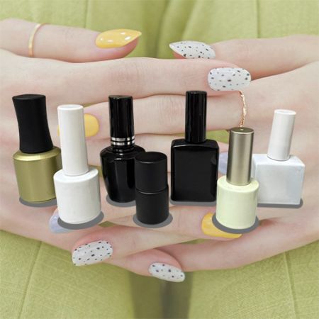 Empty UV/LED Nail Gel Glass Bottles - Empty UV Gel Bottles