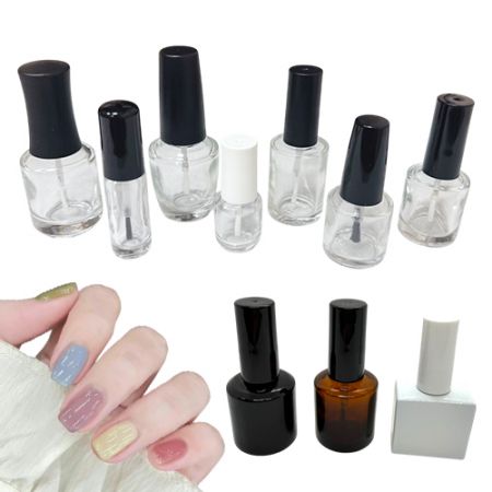 Garrafas de Esmalte Vazias