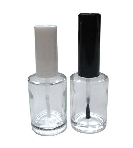 15ml Cylindrical Glass Nail Bottle