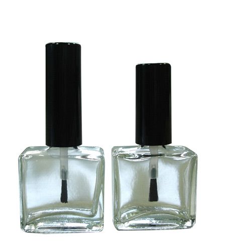 15ml Square Glass Gel Nail Bottle