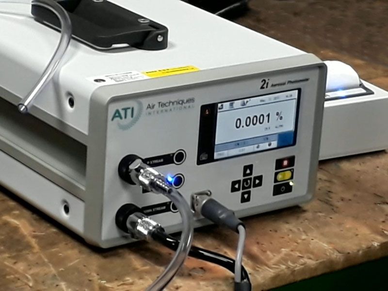 การทดสอบรั่วซึมของ HEPA โดยใช้ PAO