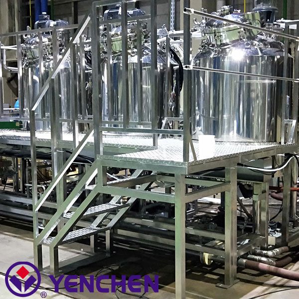 자켓 혼합 탱크