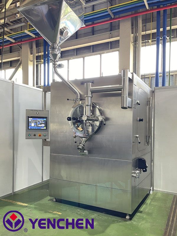 快速膜衣机自动入排料系统Tablet Coating Machine Auto Discharging System