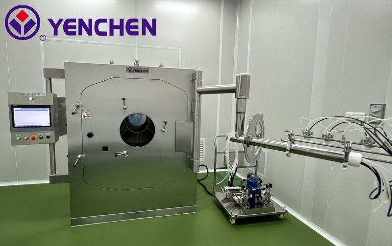 태블릿 코팅 기계