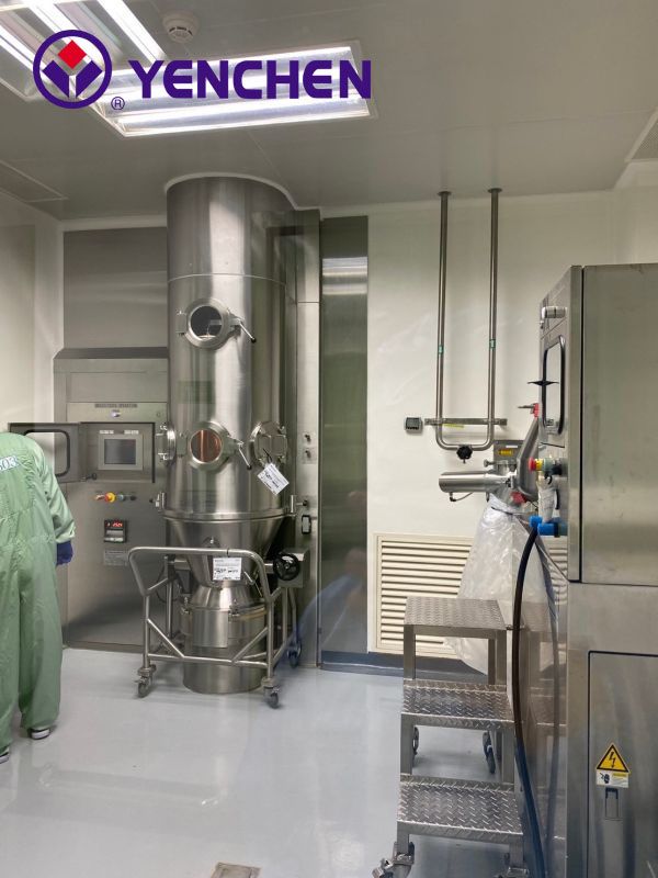 Pengering Bed Cair / Pencampur Shear Tinggi