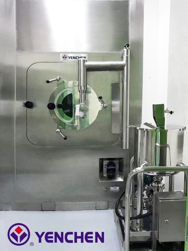 태블릿 코팅 기계