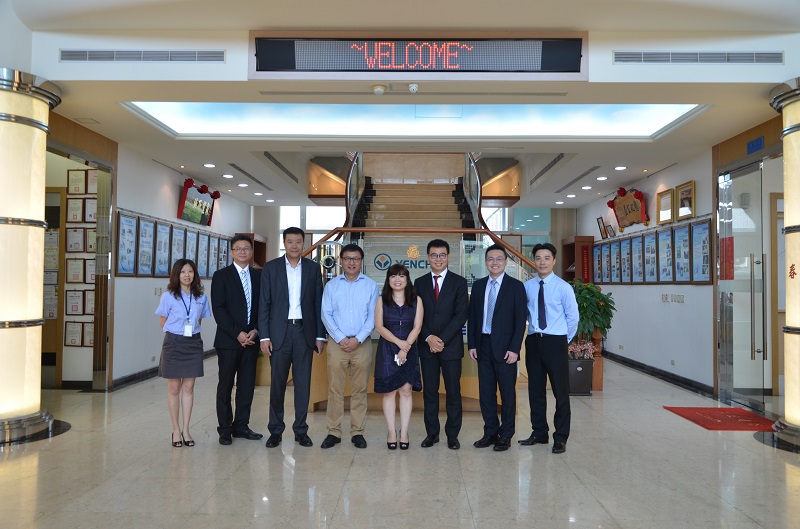 Siemens Ltd dá as boas-vindas à Yenchen