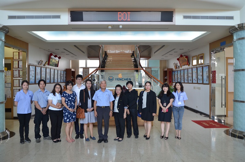 สำนักงานคณะกรรมการลงทุนของประเทศไทย (BOI) & ศูนย์นวัตกรรมและศูนย์ฟาร์มของ Chung Yuan มาเยี่ยม Yenchen