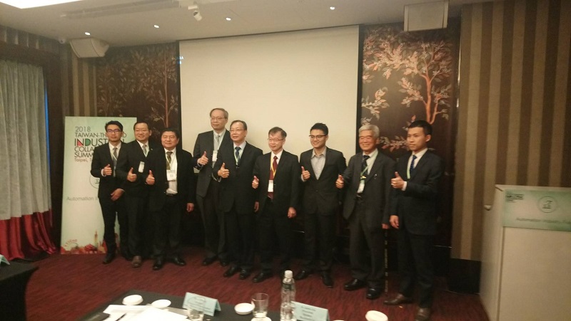 ประธาน Yenchen ได้รับเชิญให้เข้าร่วมการประชุมความร่วมมืออุตสาหกรรมไทย-ไต้หวัน ปี 2018