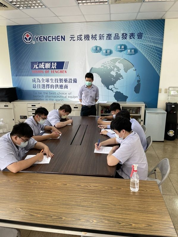 Orientação para novos funcionários