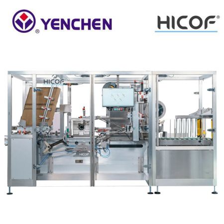 Emballage automatique complet - AMAPACKER Emballeur de caisses entièrement automatique