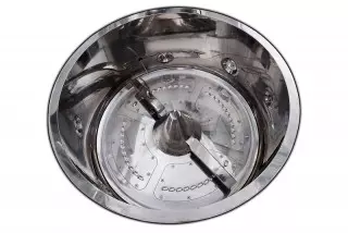 Complex Fluid Bed Dryer interior