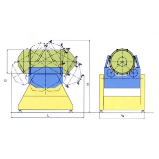เครื่องผสมแบบ Rocking Mixer
