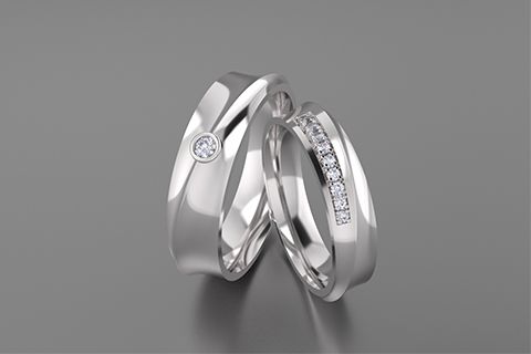 WEDDING BANDS – Lao Feng Xiang Jewelry