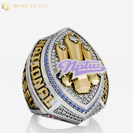 American Football Team Name Jewelry Championship Ring