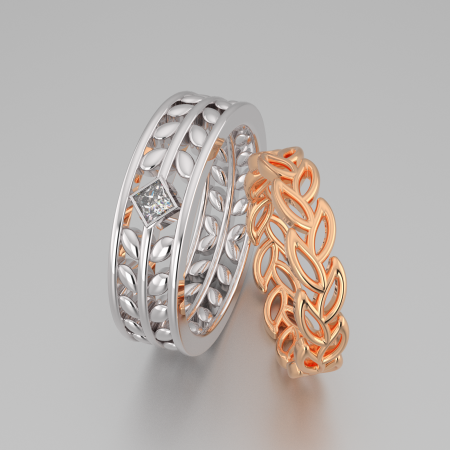 Qings Anello Aperto Fiore Brillante Argento Sterling 925 Rosa - Foto 10