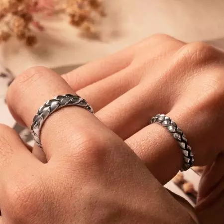 เครื่องประดับเงินคู่และรัก