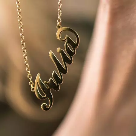 เครื่องประดับชื่อที่กำหนดเอง