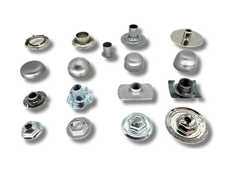 Deep Drawn Stamped Fasteners - Custom deep drawn stamped nuts and specialized fasteners.