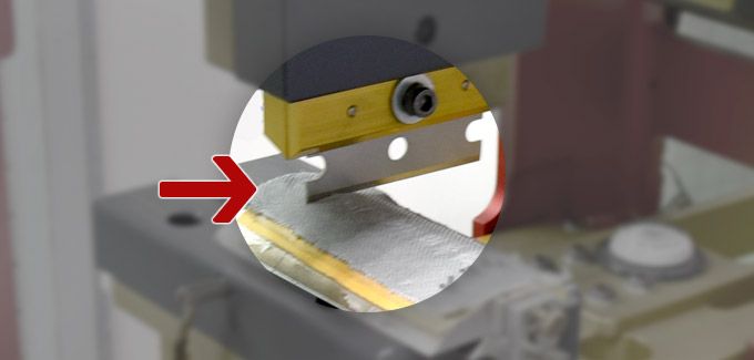 اختبار قطع القماش الوظيفي