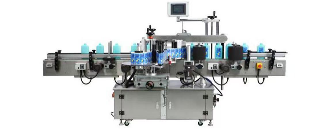 Adhesive Sticker Labeling Machine - The sticker labeling machine attaches labels to product surfaces automatically. Adhesive Sticker Labeling Machine - The sticker labeling machine attaches labels to product surfaces automatically.