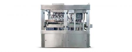 Aluminum Can Filling Machine - The aluminum can filling machine is consists of filling and seaming functions.