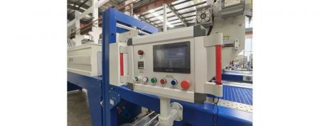 This is bottle infeed part of Film Shrink Packer.