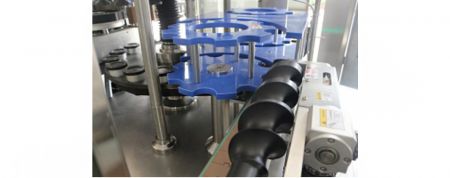 Opp labeling machine saves label costs.