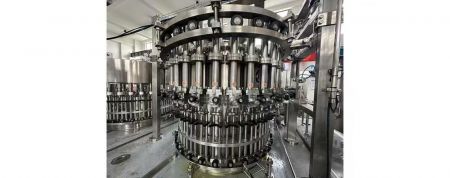 Juice filling part of Piston Filling Machine