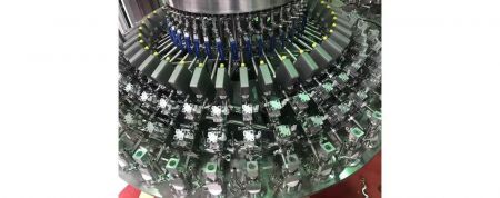 This is the filling part of water filling machine.