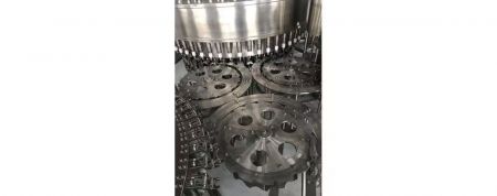 This is the capping part of water filling machine.