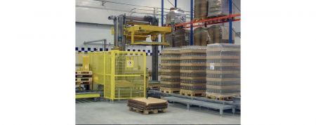Empty Glass Bottle Depalletizer
