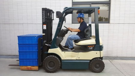 Operating forklift truck must be certified