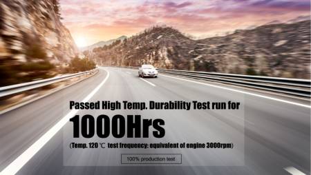 Durability Test run for 1000 HRS