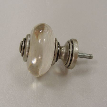 Crystal Knob Resin Curtain Finial - crystal_knob_resin_curtain_finial
