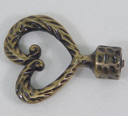 Heart Drapery Rod Finial - heart_drapery_finial