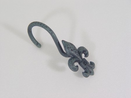 Fleur De Lis Curtain Hook