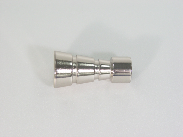 Trumpet Curtain Pole Finial - trumpet_curtain_finial