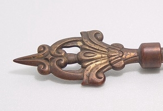 Zinc Classic Curtain Finial - zinc_classic_curtain_finial