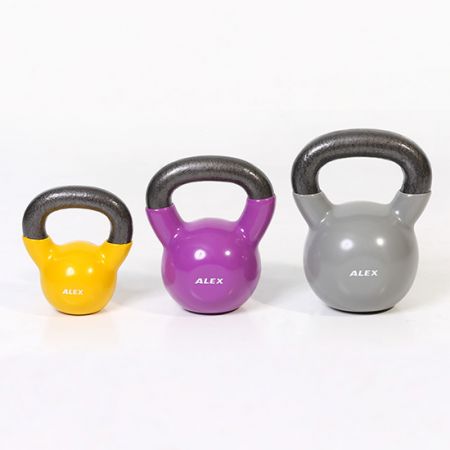 Nửa quả tạ ấm Vinyl - Nửa tạ đòn Vinyl