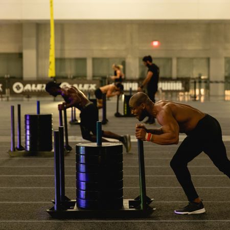 推拉負重訓練雪橇