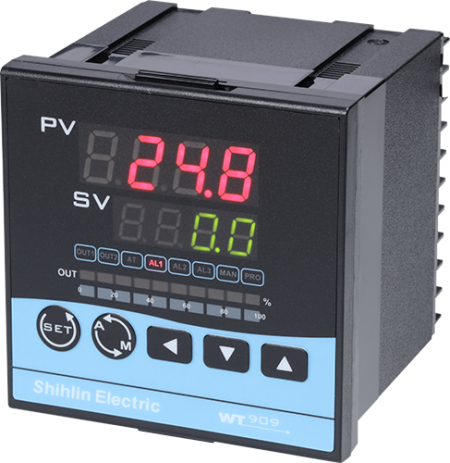 Controlador de temperatura WT - Controlador de temperatura Shihlin - WT909
