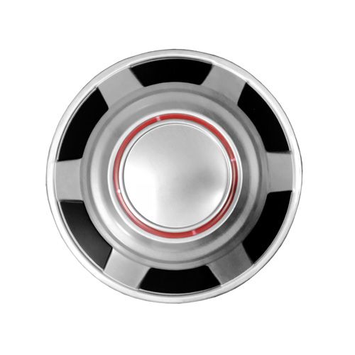 כיסוי גלגל מרכזי בצבע אדום בקוטר 12" ל-GMC