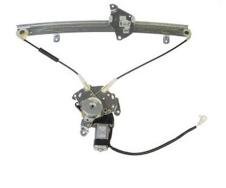 Voorraam rechts raamregelaar met motor voor Mitsubishi Lancer, Mirage 1989-92 - Voorraam rechts raamregelaar met motor voor Mitsubishi Lancer, Mirage 1989-92